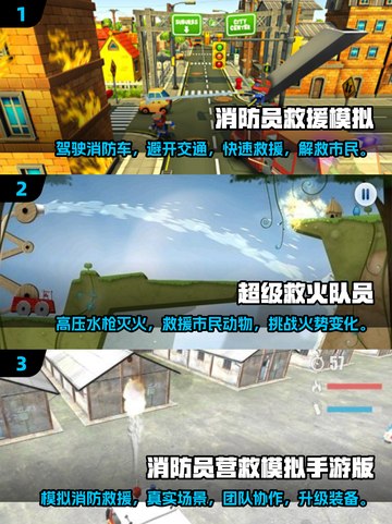 🔥2025最值得玩的消防员手游推荐🎮截图2