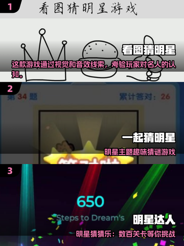 🔥猜明星游戏合集2025💥高人气谜题挑战来袭✨截图2