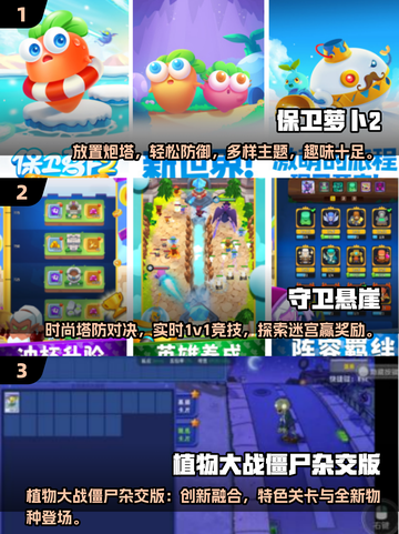 🌱 zombies大战回归！2025超🔥手游盘点来袭💥截图2