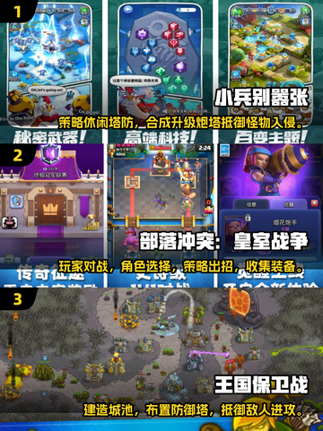 🔥大炮狂轰小兵！2025最燃塔防手游推荐💥截图2