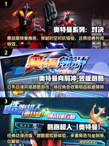 2025年超燃奥特曼大冒险游戏推荐✨快来一起战斗吧！截图2