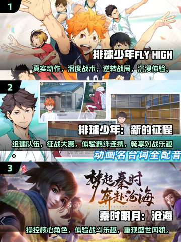 🔥2025最🔥排球少年游戏合集🎉高质量分享不容错过！截图2