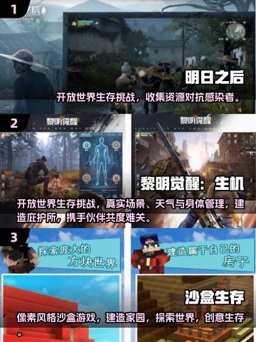 2025必玩🔥大型开放生存手游合集💥截图2