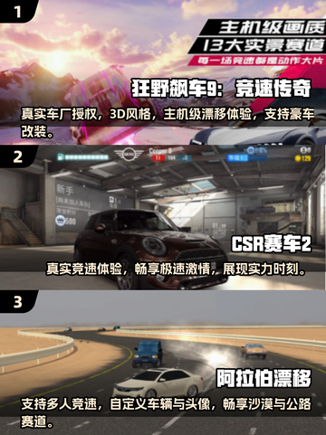 🔥2025必玩！双人街机赛车手游推荐🚗🎮截图2