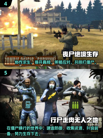 🔥丧尸来袭！2025最佳联机丧尸射击手游推荐🎉截图3