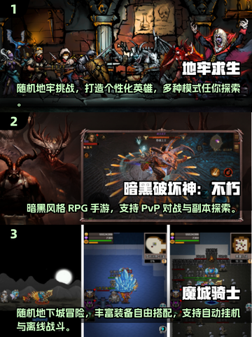 地牢闯关手游推荐🔥2025年最有趣游戏下载链接来啦！截图2
