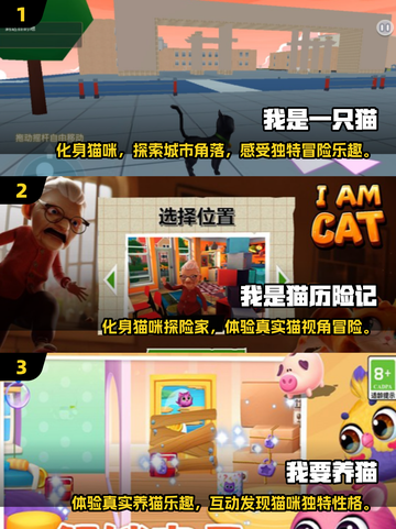 👵🐱2025最火老奶奶小猫咪游戏合集！截图2