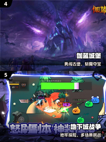 🔥2025最火城堡打骷髅游戏迷失传奇💀截图3