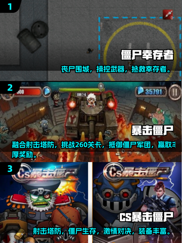 🔥00后经典丧尸生存手游合集 Zombies来袭！🧟‍♂🎮截图2