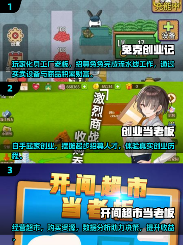 🔥2025最火创业当老板游戏合集💼模拟经营爽到爆！🎮截图2