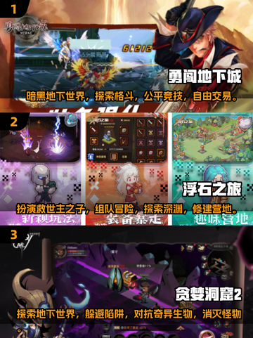 勇闯地下城🔥2025最🔥手游盘点👇截图2