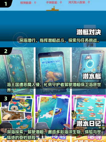 🎮童年回忆杀！潜水艇手游合集2025来袭潜艇大作战🌊截图2