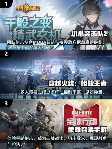 🔥2025必玩！超热门5v5射击手游合集💥截图2