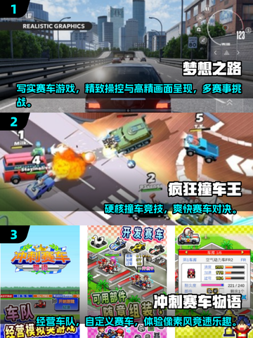🔥2025免费赛车游戏TOP榜💥超燃竞速体验🎮截图2