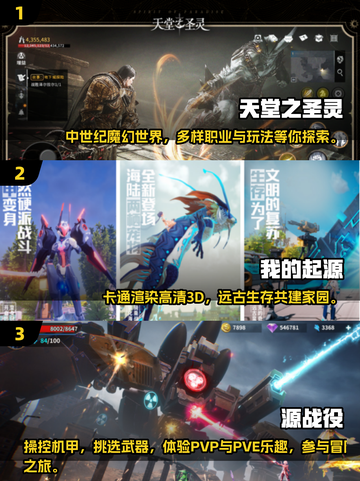🔥2024必玩！超受欢迎的3DMMORPG手游推荐🎮截图2