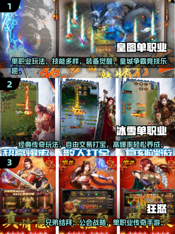 🔥2025最热单职业传奇榜💥单职业玩家必看榜单！🎮截图2