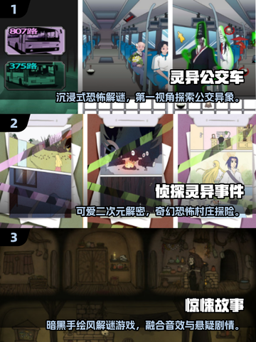 👻2025超火灵异小游戏TOP榜！胆小慎入🎮截图2