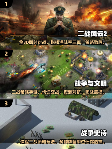 🔥2025必玩！超有趣二战策略手游推荐🎉截图2