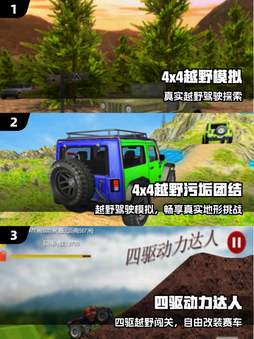🔥2025最火4x4越野游戏🎮截图2