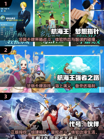 🔥2025超人气航海王竖屏手游推荐🎮截图2
