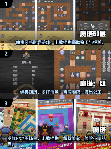 🔥2025必玩魔塔手游推荐✨经典系列等你来战！截图2