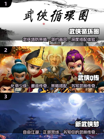 2025必玩武侠游戏榜单🔥高热度TOP推荐🎮截图2