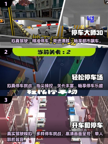 🔥2025最受欢迎停车场游戏下载推荐🚗截图2