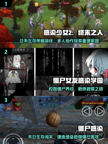 🔥女变僵尸手游TOP5！2025最火感染玩法来袭💥🎮截图2