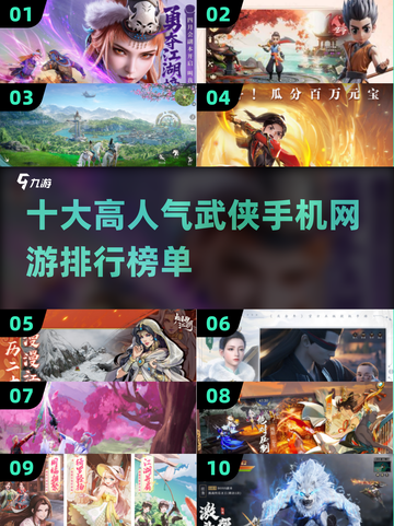 🔥2025最受欢迎的十大武侠手游🔥你玩过几款？截图1