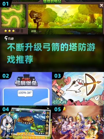 弓箭塔防游戏推荐🔥2025年最值得玩的升级弓箭游戏🔥截图1