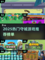 🔥2025最夯守城游戏推荐！🎮