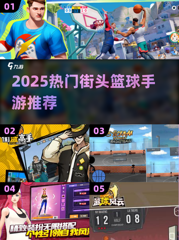 🏀2025最燃街头篮球手游TOP5🔥截图1