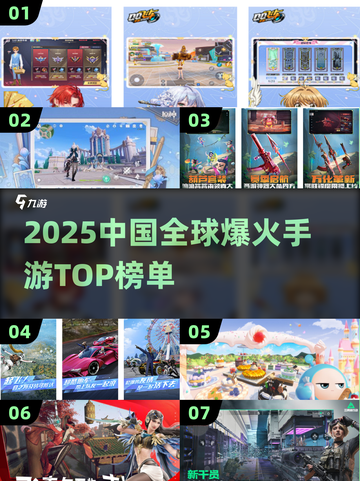 中国网游爆款合集🔥2025全球爆火手游大公开💥🎮截图1