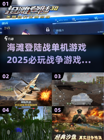 🔥2025必玩！海滩登陆战单机游戏合集🎉截图1
