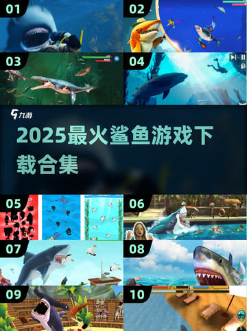 🦈2025最火鲨鱼游戏合集！玩到停不下来截图1