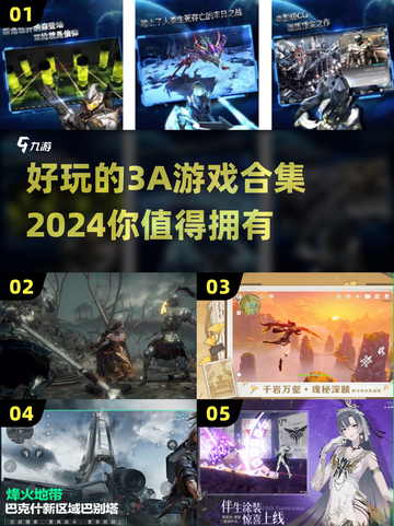 2024必玩🔥顶级3A大作排行榜🎮截图1