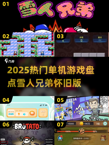 🔥2025单机游戏TOP榜！雪人兄弟怀旧来袭🎮截图1