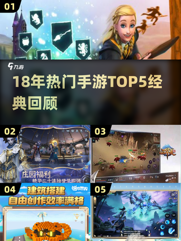 🔥18年手游TOP5榜单出炉！🎮经典神作全回顾截图1
