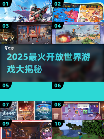 🎮2025最火开放世界游戏大合集！🔥截图1