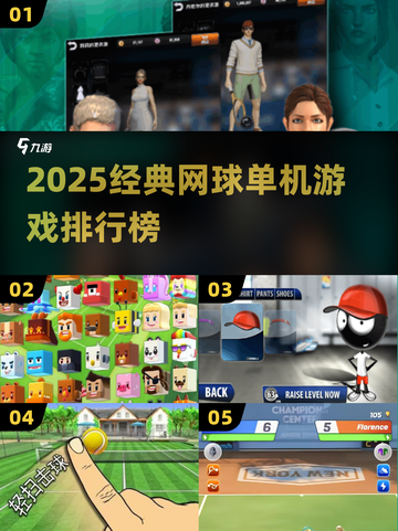 🔥2025单机网球游戏TOP榜💥经典运动游戏推荐🏆截图1