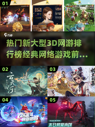 🔥2025必玩！经典3D网游排行榜前五🔥截图1