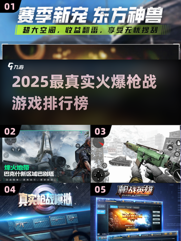 🔥2025枪战游戏TOP榜💥真实体验推荐🎮截图1