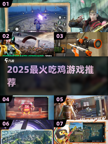 🔥2025吃鸡游戏TOP榜🎮刺激战场大揭秘！截图1