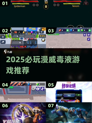 🔥2025必玩毒液游戏推荐🎮漫威迷别错过！截图1