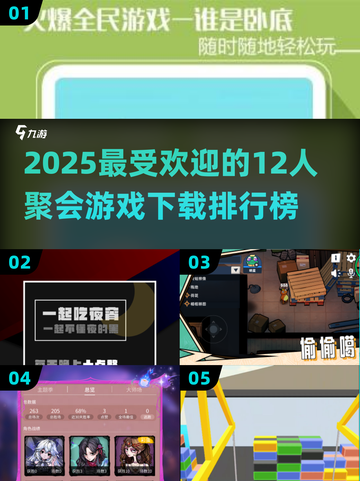 🔥2025最in聚会游戏推荐！12人玩超嗨排行榜🎉截图1