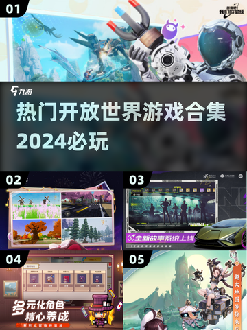 🔥2024必玩开放世界游戏合集，超耐玩🎉截图1