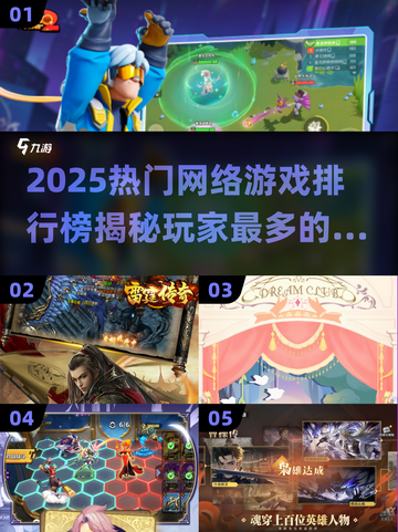 🔥2025热门网游排行榜：玩家最多的游戏在这里🎉截图1