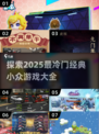 🔥2025最冷门经典小众游戏合集🎉