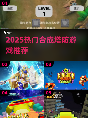 🔥2025超燃塔防游戏推荐！🎮合成玩法超带感💥截图1