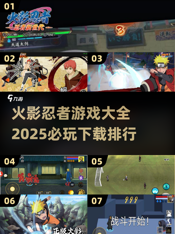 火影忍者游戏大全🔥2025必玩下载排行💥截图1